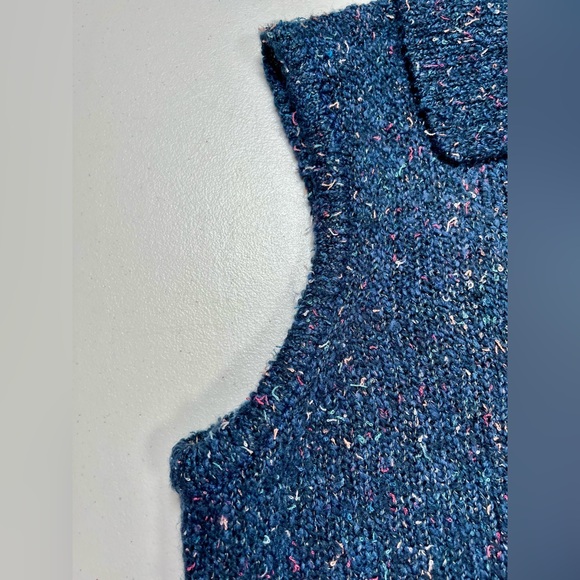 Vintage women’s CJ Banks Confetti sweater vest,  1X - Picture 12 of 15